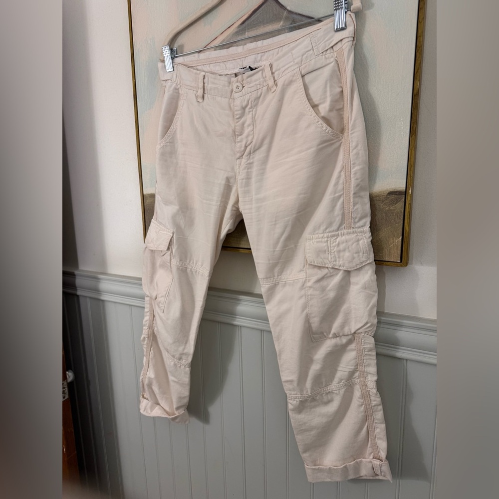 NSF Bennett Cargo Pants Cream/Tan Size 27 - Picture 4 of 8
